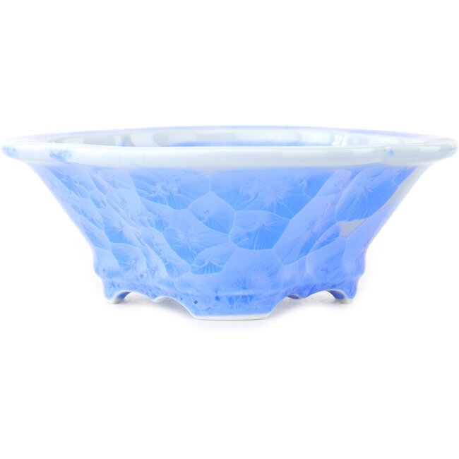 Maceta para bonsái azul Mokko de Heian Kosen - 170 x 160 x 57 mm