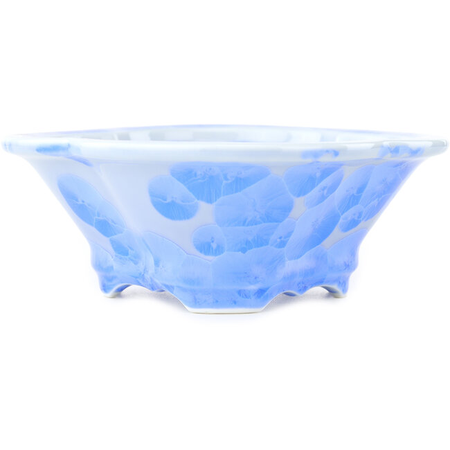 Vaso bonsai blu Mokko di Heian Kosen - 170 x 160 x 57 mm