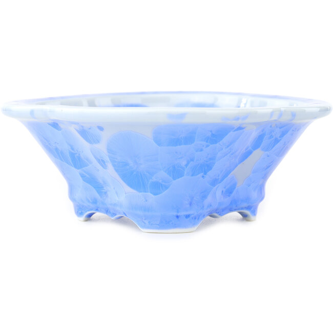 Vaso bonsai blu Mokko di Heian Kosen - 170 x 160 x 57 mm