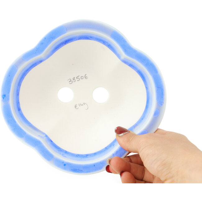 Maceta para bonsái azul Mokko de Heian Kosen - 170 x 160 x 57 mm