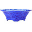 Pot à bonsaï Mokko bleu foncé de Heian Kosen - 155 x 137 x 55 mm