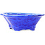 Pot à bonsaï Mokko bleu foncé de Heian Kosen - 155 x 137 x 55 mm