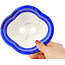 Pot à bonsaï Mokko bleu foncé de Heian Kosen - 155 x 137 x 55 mm