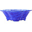 Pot à bonsaï Mokko bleu foncé de Heian Kosen - 170 x 160 x 57 mm