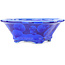 Pot à bonsaï Mokko bleu foncé de Heian Kosen - 155 x 137 x 55 mm
