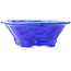 Pot à bonsaï Mokko bleu foncé de Heian Kosen - 170 x 160 x 57 mm