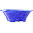 Pot à bonsaï Mokko bleu foncé de Heian Kosen - 170 x 160 x 57 mm