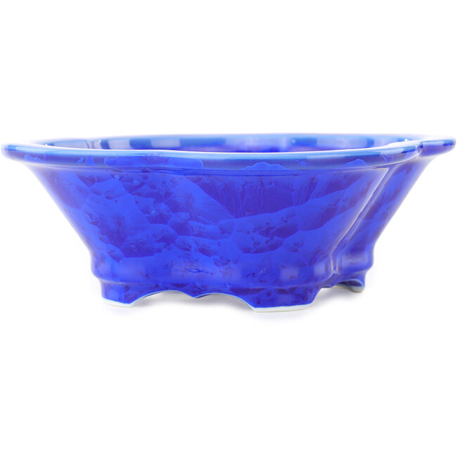 Maceta para bonsái azul oscuro Mokko de Heian Kosen - 170 x 160 x 57 mm