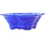 Pot à bonsaï Mokko bleu foncé de Heian Kosen - 170 x 160 x 57 mm