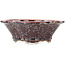 Vaso bonsai multicolore marrone Mokko di Heian Kosen - 155 x 137 x 55 mm
