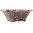 Vaso bonsai multicolore marrone Mokko di Heian Kosen - 170 x 160 x 57 mm