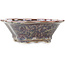 Pot à bonsaï multicolore marron Mokko de Heian Kosen - 170 x 160 x 57 mm
