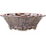 Vaso bonsai multicolore marrone Mokko di Heian Kosen - 170 x 160 x 57 mm