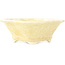 Mokko beige bonsai pot by Heian Kosen - 155 x 137 x 55 mm