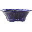 Maceta para bonsái azul y violeta Mokko de Heian Kosen - 170 x 160 x 57 mm
