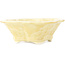 Mokko beige bonsai pot by Heian Kosen - 155 x 137 x 55 mm