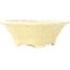 Mokko beige bonsai pot van Heian Kosen - 155 x 137 x 55 mm