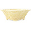 Mokko beige bonsai pot by Heian Kosen - 170 x 160 x 57 mm
