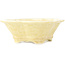 Mokko beige bonsai pot by Heian Kosen - 170 x 160 x 57 mm