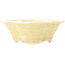 Mokko beige bonsai pot by Heian Kosen - 170 x 160 x 57 mm