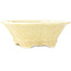 Mokko beige bonsai pot by Heian Kosen - 170 x 160 x 57 mm