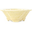 Mokko beige bonsai pot by Heian Kosen - 170 x 160 x 57 mm