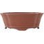 Maceta para bonsái sin esmaltar Mokko de Shibakatsu - 187 x 169 x 68 mm