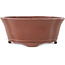 Maceta para bonsái sin esmaltar Mokko de Shibakatsu - 187 x 169 x 68 mm