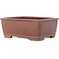 Maceta rectangular sin esmaltar para bonsái de Shibakatsu - 158 x 130 x 60 mm