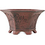 Vaso bonsai esagonale non smaltato di Bigei - 155 x 155 x 80 mm