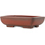 Maceta rectangular sin esmaltar para bonsái de Bigei - 153 x 113 x 41 mm