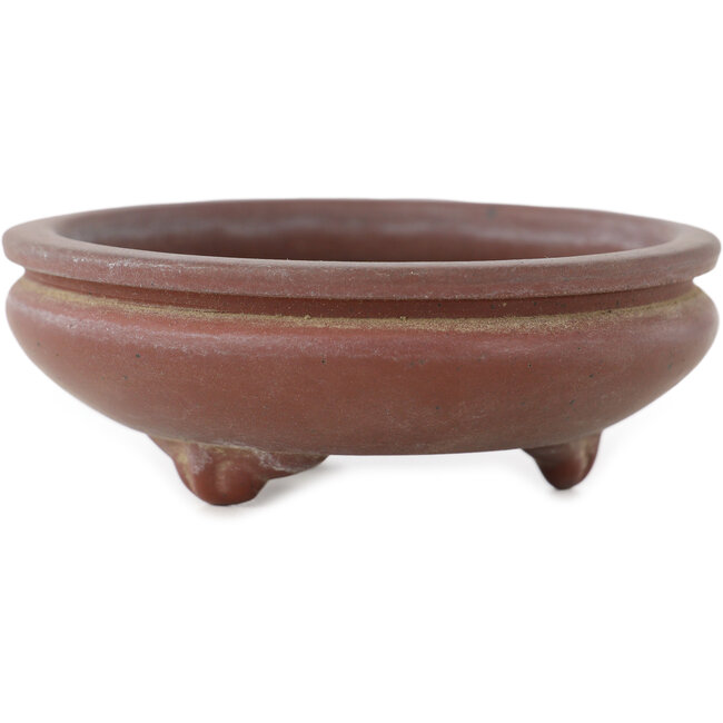 Pot à bonsaï rond non émaillé de Bigei - 75 x 75 x 26 mm