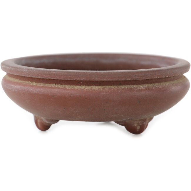 Vaso bonsai rotondo non smaltato di Bigei - 75 x 75 x 26 mm