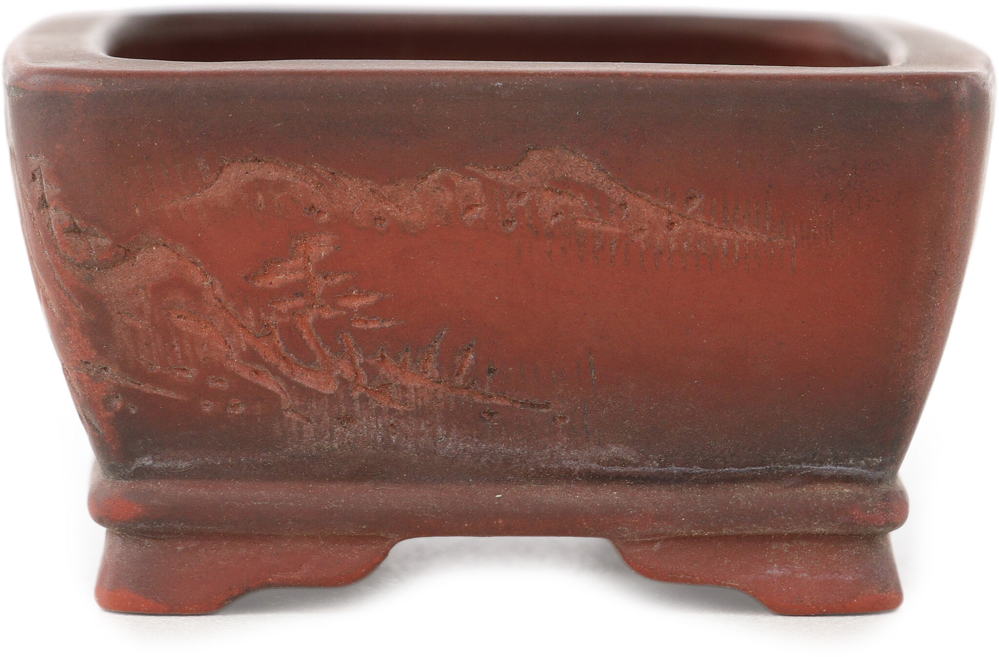 Handmade bonsai pot 10 cm Maker Bigei Tokoname, Japan Bonsai Plaza
