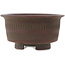 Pot à bonsaï rond non émaillé de Bigei - 80 x 80 x 42 mm