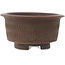 Pot à bonsaï rond non émaillé de Bigei - 80 x 80 x 42 mm