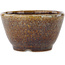 Vaso bonsai rotondo marrone multicolore di Koyou - 94 x 94 x 55 mm