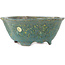 Mokko teal bonsai pot van Shuhou - 190 x 170 x 75 mm