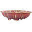 Pot à bonsaï rouge Mokko par Sharaku - 180 x 143 x 48 mm