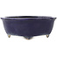 Pot à bonsaï Mokko bleu foncé par Hattori - 162 x 138 x 58 mm