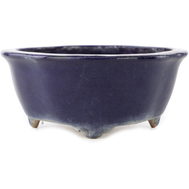 Maceta para bonsái azul oscuro Mokko de Hattori - 162 x 138 x 58 mm