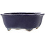 Pot à bonsaï Mokko bleu foncé par Hattori - 162 x 138 x 58 mm