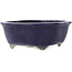 Pot à bonsaï Mokko bleu foncé par Hattori - 162 x 138 x 58 mm
