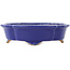 Mokko dark blue bonsai pot by Shibakatsu - 160 x 135 x 45 mm