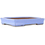 Maceta rectangular morada para bonsái de Shibakatsu - 142 x 117 x 25 mm