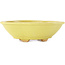 Mokko gele bonsai pot van Hattori - 163 x 140 x 48 mm