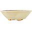 Pot à bonsaï Mokko blanc par Hattori - 163 x 140 x 48 mm
