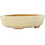 Pot à bonsaï Mokko blanc par Hattori - 163 x 140 x 32 mm