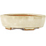 Pot à bonsaï Mokko blanc par Hattori - 142 x 118 x 43 mm