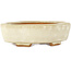 Pot à bonsaï Mokko blanc par Hattori - 142 x 118 x 43 mm